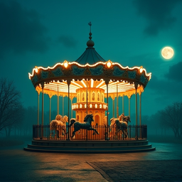 Midnight Carousel Vegashero